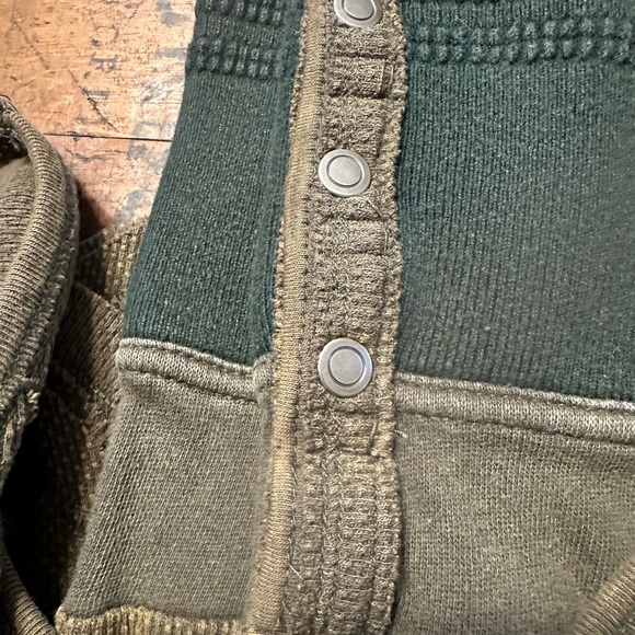 army green free people thermal L - Picture 3 of 10